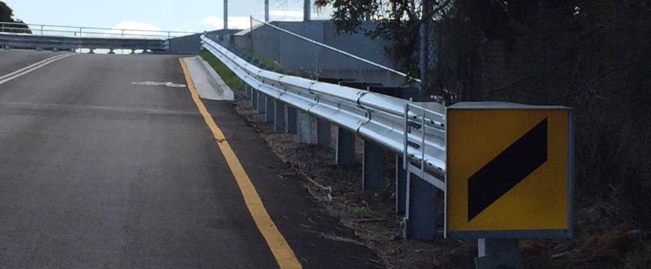 Newcastle Bridge Guardrail Project | March 2018 | Safe Direction®️