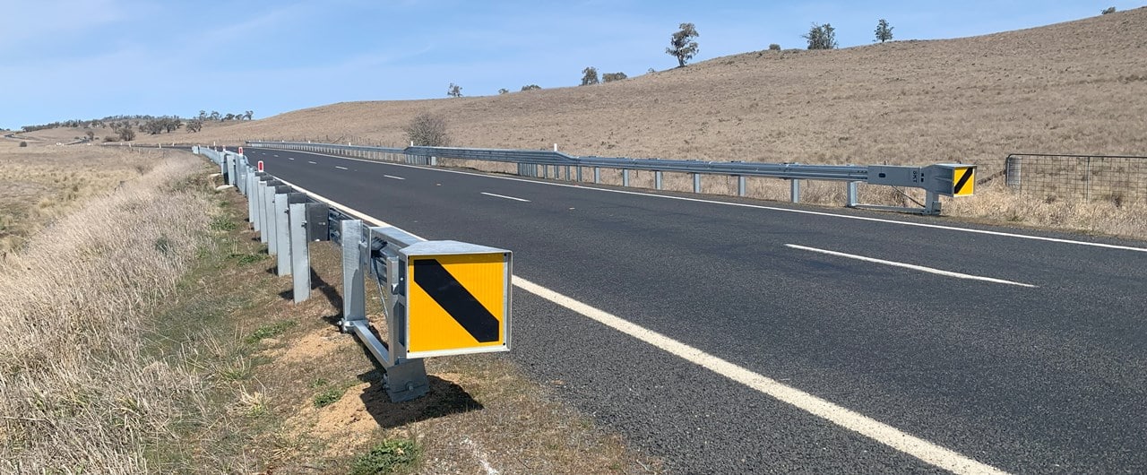 MASH SKT Guardrail End Terminal for Safety Barriers | Safe Direction®️